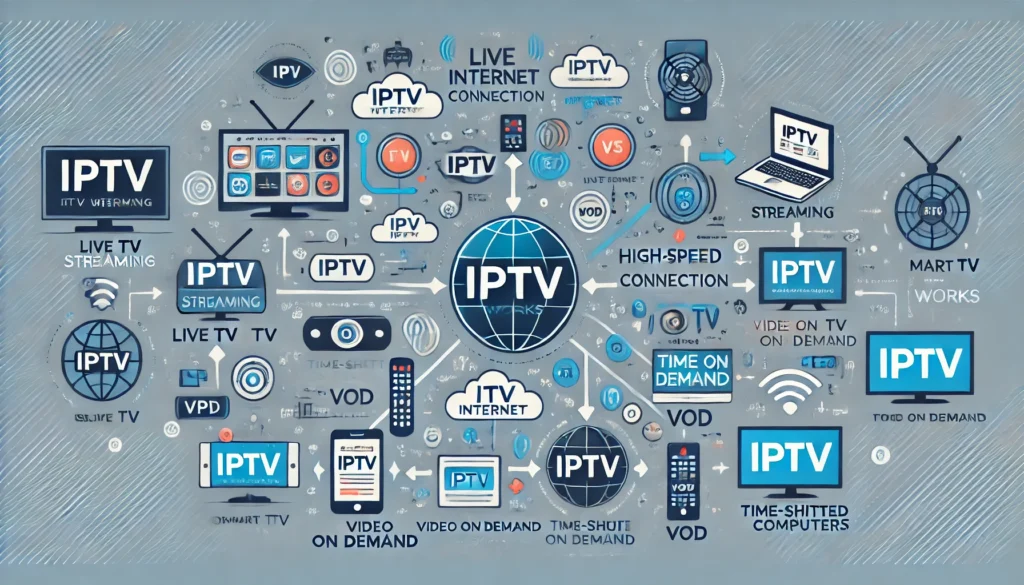 How Does IPTV Work?